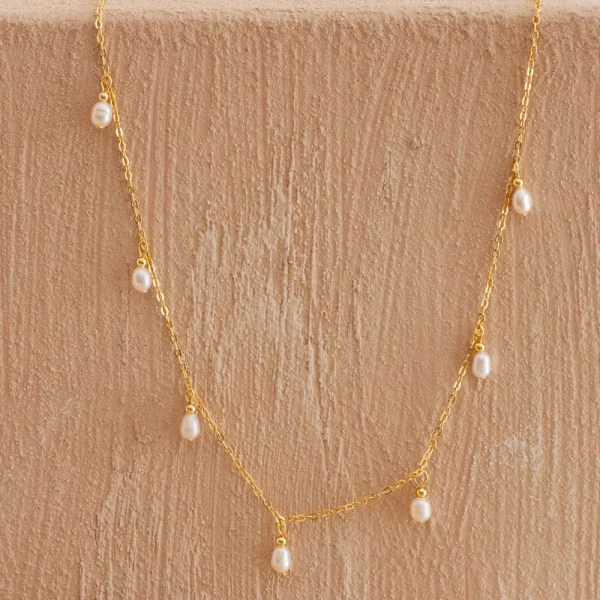 H01a39711a4d84902a5c1ea9e41136894Q-2.webp Aphria 14K Gold-Plated Pearl Tassel Necklace
