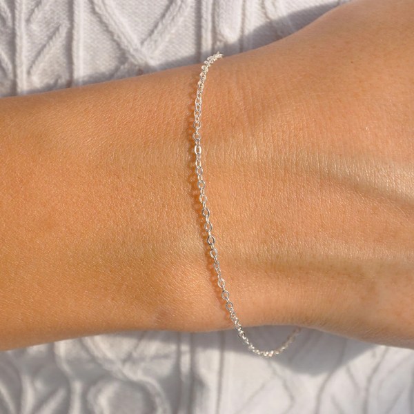 H18c5c32ca3024c75a9c2b5c194107a7aD.webp 316L Stainless Steel Chain Cute Minimalist Bracelet Multi Layer Simple Thin