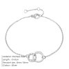 H1cc416d1f2c546599cf6403f138a69854.webp Thin Stainless Steel Bracelet Minimalist Chain Women Adjustable Length Bracelet