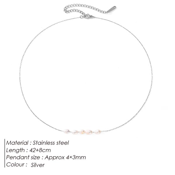 H30625238c9d84737aad1d8712aadb283m.webp Stainless Steel Curved Freshwater Pearls Minimalist Link Chain Pendant Necklace