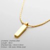 H3d3be97912a04c13afca8210e7dc6b71W.webp Fashion Trend Men's Stainless Steel Bone Chain Simple Necklace