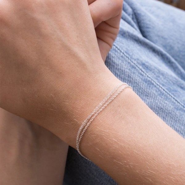 H6c5ea86abcf34639a13285f6f72f9d2be.webp 316L Stainless Steel Chain Cute Minimalist Bracelet Multi Layer Simple Thin