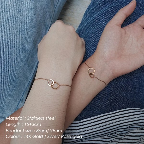 H8c8a138d659141fb8a17ff33ae0499a4m.webp Thin Stainless Steel Bracelet Minimalist Chain Women Adjustable Length Bracelet