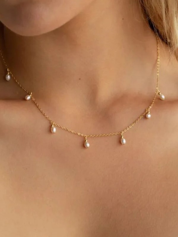 H99c5d757c79041a195553a19f3438965S-2.webp Aphria 14K Gold-Plated Pearl Tassel Necklace