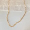 H9b1ab7a916dc4400b3181b6f54f5fcfcp.webp Stainless Steel Heart Link Gold Chain Plated Heart Choker Necklace