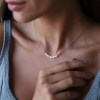 H9f7d16b89cc0435f8dcc35008549a7822.webp Stainless Steel Curved Freshwater Pearls Minimalist Link Chain Pendant Necklace