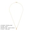 Ha4252644079049db83c74a9bedad4e78m.webp Fashion Trend Men's Stainless Steel Bone Chain Simple Necklace