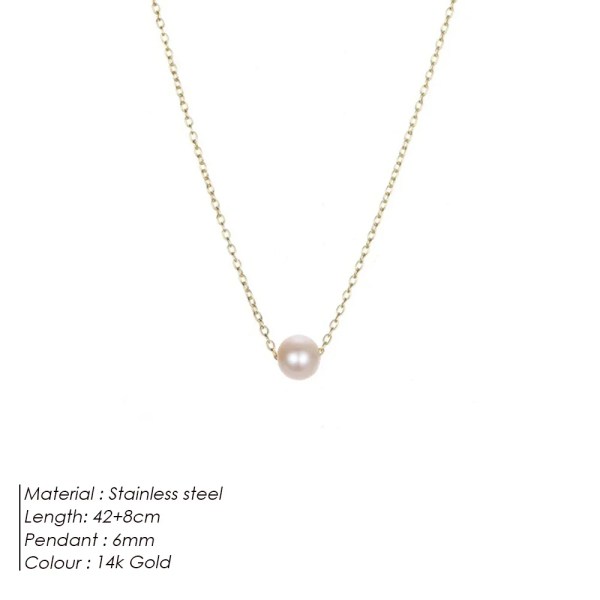 Hbc13b2e6708b4bb6acc21f3f9ddef426G.webp Minimalist Gold Pearl Stainless Steel Chain Necklace for Women