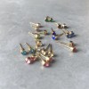 H4af35b40af264a34b9e7536c14a50e5cR.webp Birthstone Ear Stud Piercing Gold Color Push-Back Earrings Piercing Safe for Women Girls Gift
