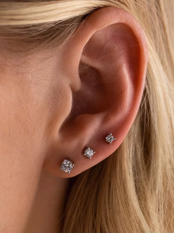 H4cf3d24942cf48afbd9324ccc104da56r Stud Earrings Minimalist Style Zircon Elements Daily Commute Dating Social Versatile Fashion Earring
