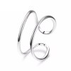 H751e4b5e7079430a99b2af0f873cdca2i-1.webp INS Hot Double Layer 14K Gold Plated Stainless Steel Women's Trendy Resizable Ring