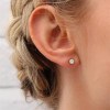 H7d20de08e0c84db9942f6c5895f6826d6.webp Birthstone Ear Stud Piercing Gold Color Push-Back Earrings Piercing Safe for Women Girls Gift