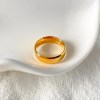 H814d7d61b48c437b951c3a9f8485148bF.webp Minimalist Style Smooth Band Rings Stainless Steel Gold-Plated Gender-Neutral Jewelry Fashion Men's Accessories
