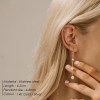 Hb003643bd0e441558e0ec7acbf192df9N.webp Trendy Fine Natural Freshwater Pearl Hoop Earrings 14K Gold-Plated Stainless Steel