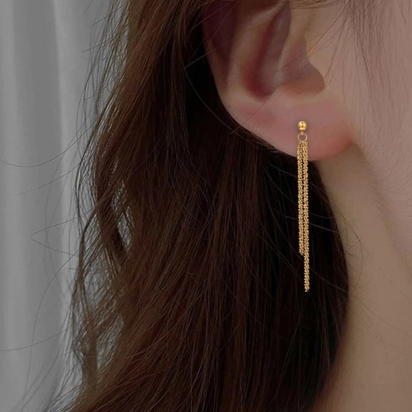 Hb9e2710010534315909ba8ee28c72df6N-1.webp Gypsophila Cauliflower Chain Pendant Earrings for Women Stainless Steel Office/Career Engagement Simple Style Fashion
