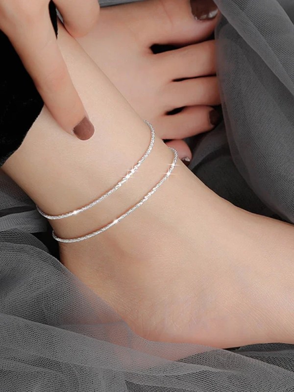 Hba9114b00878466db036d219dc86e512M.webp Stainless Steel Delicate Compact Cauliflower Chain Anklet Fashion Charm Women
