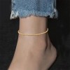 Hbfb9d29c5cd840bebcdcb82165d68ef2e.webp Stainless Steel Delicate Compact Cauliflower Chain Anklet Fashion Charm Women