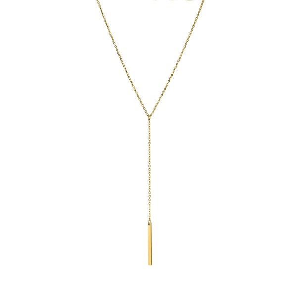 Hc1a02bdf72e2482e852f5d46b3d20704h.webp Y Shaped Pendant Long Chain Necklace 316l Stainless Steel Chain Choker Necklaces for Women