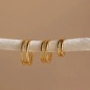 Hdd2d759892d14d959238e0c7accd14b9v.webp Trendy Party 316L Stainless Steel Hoop Earrings 18K Gold Plated for Men Women