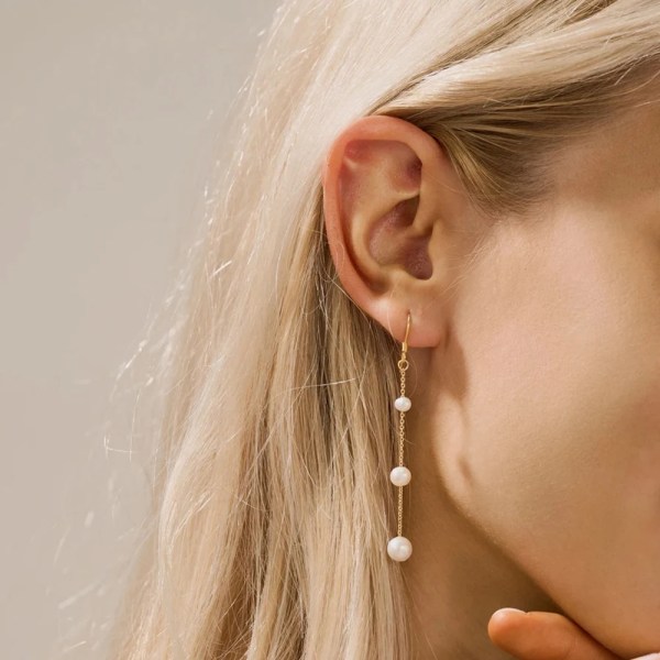 Hf10bca9002fe4b85a3ca44112364837a3.webp Trendy Fine Natural Freshwater Pearl Hoop Earrings 14K Gold-Plated Stainless Steel