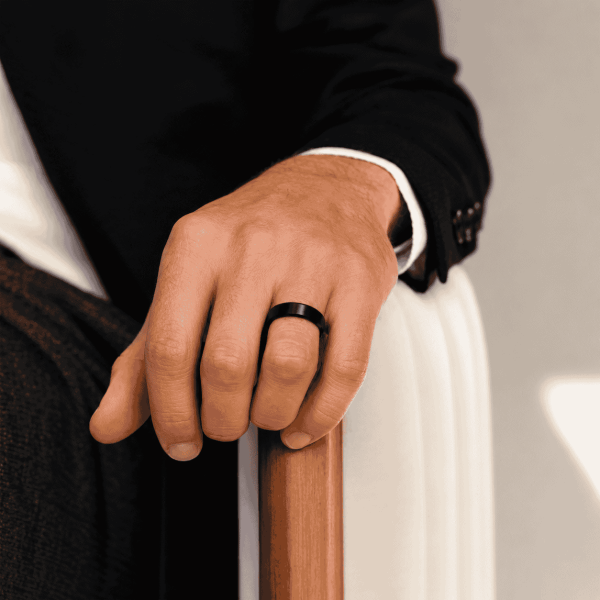 fcb502ff-0053-4f35-996b-000cea7b3293 (1) Minimalist Style Smooth Band Rings Stainless Steel Gold-Plated Gender-Neutral Jewelry Fashion Men's Accessories